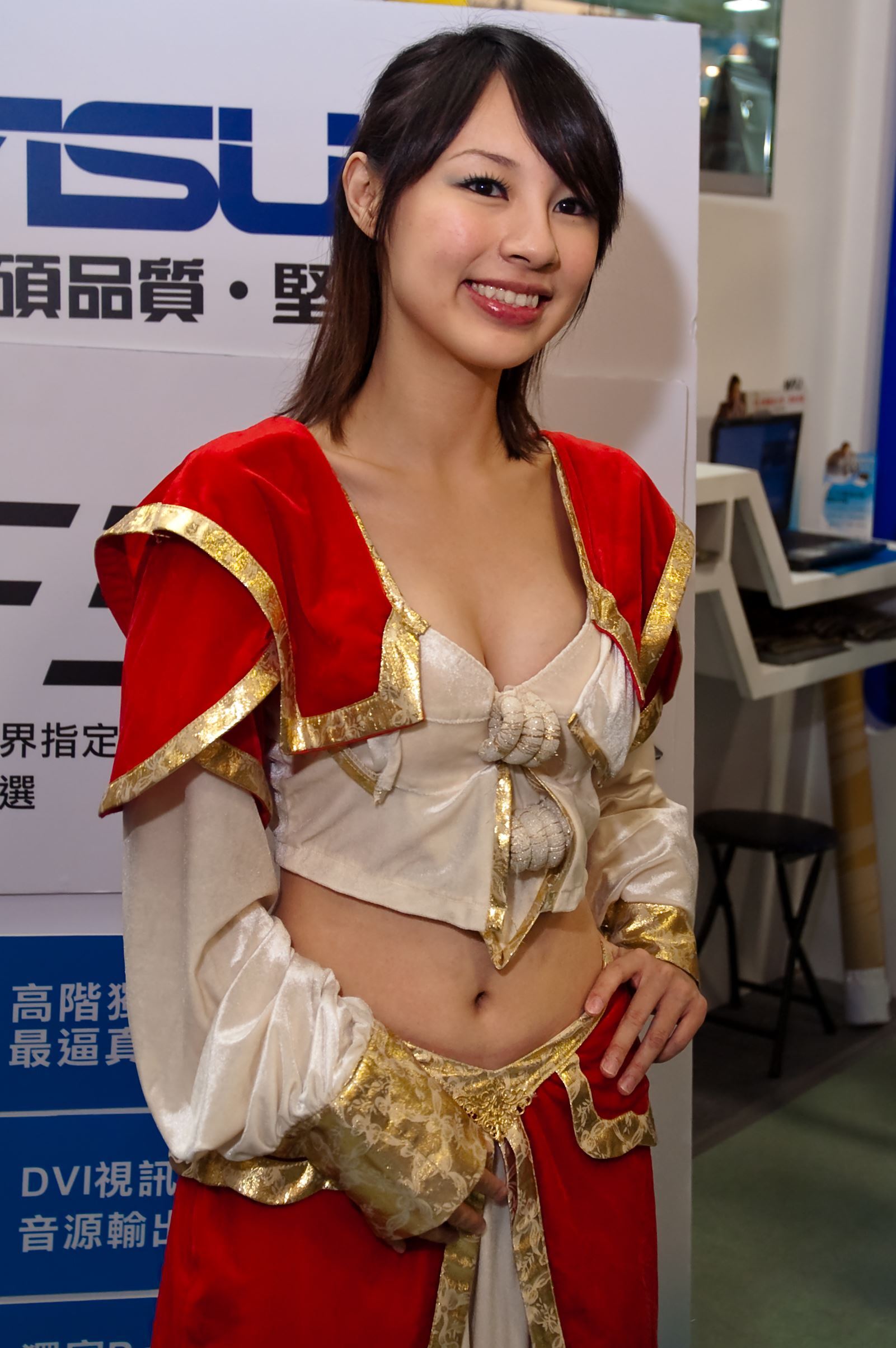 2007 Taipei spring computer show show girl